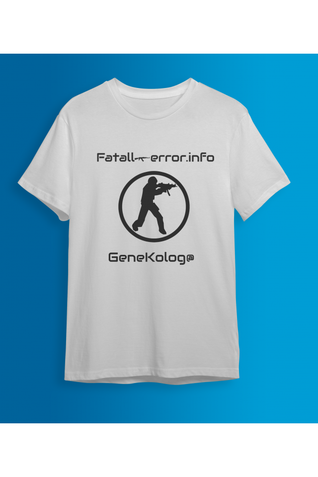 Мъжка тениска Fatall-Error.Info - Genekologa